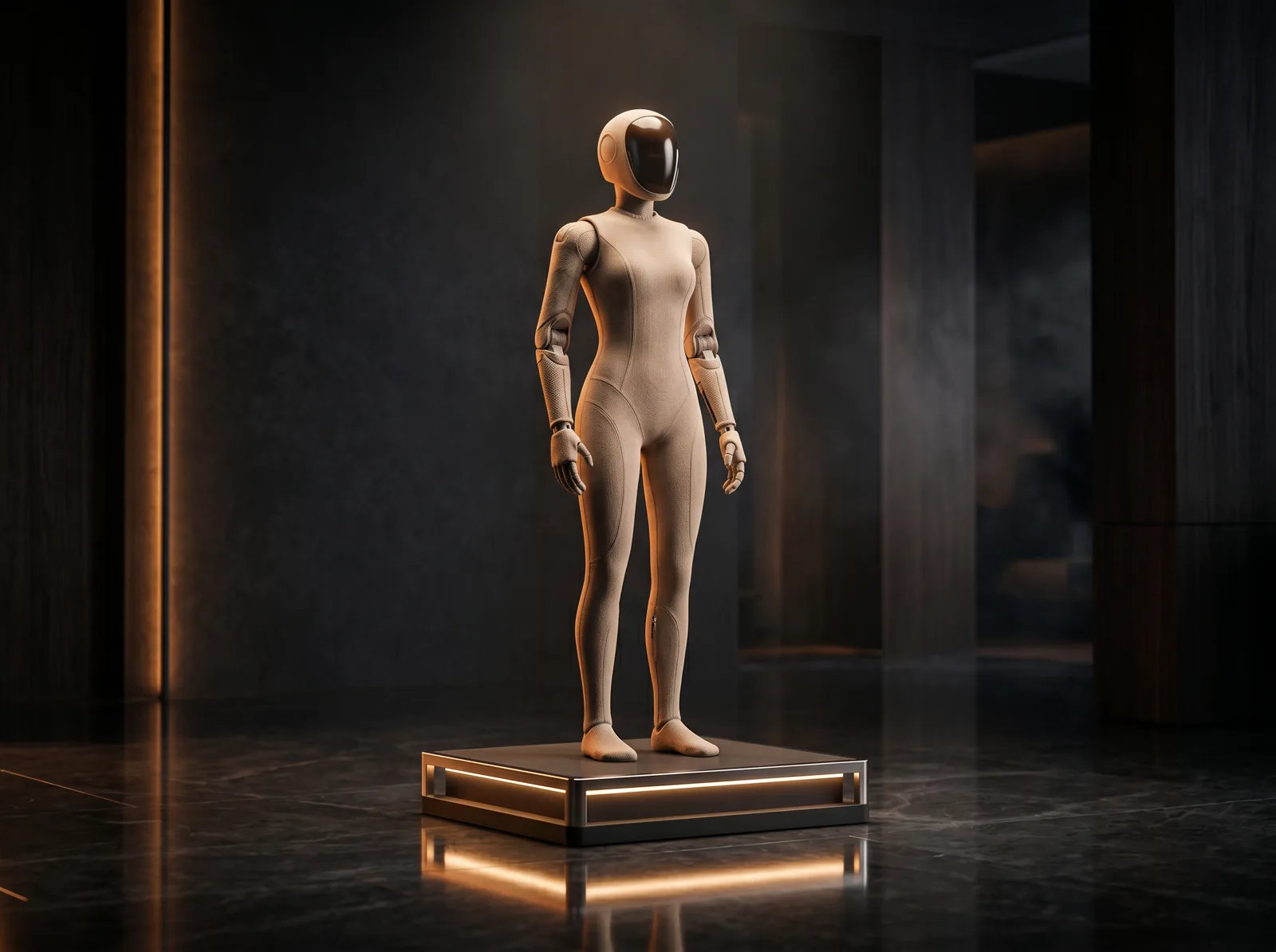 1X Technologies NEO displayed in the Domomata showroom (visualization)